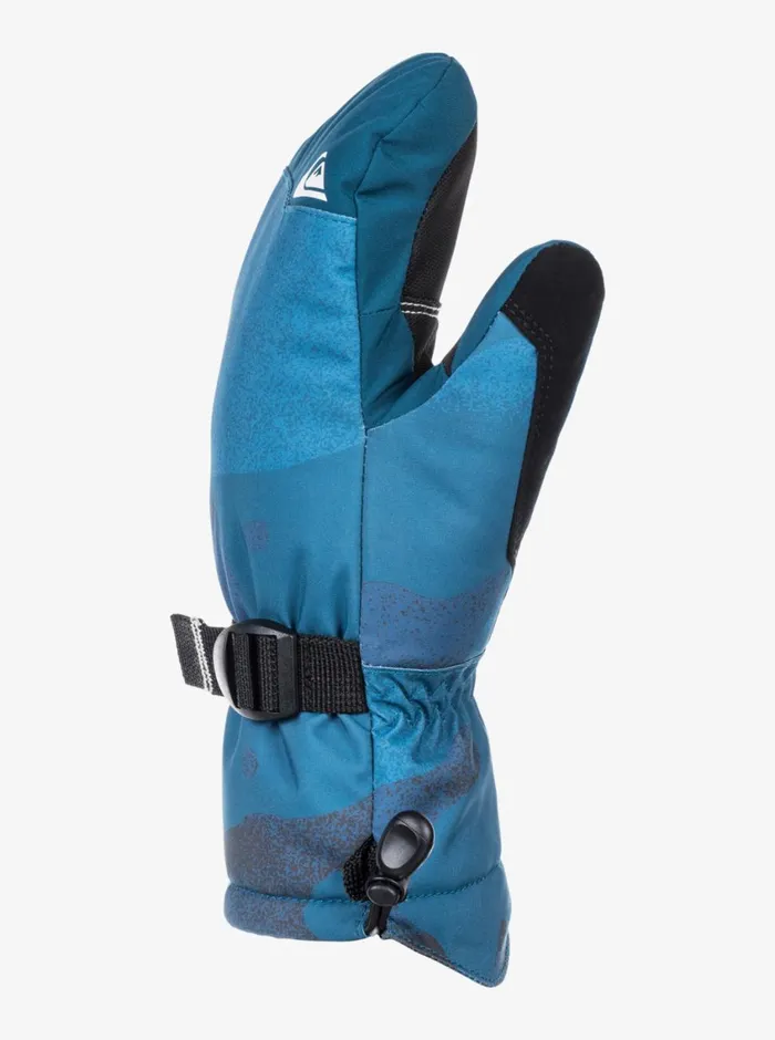 Quiksilver 816 Mission Gloves Spray Camo Majolica Blue Boys Accessories Quiksilver 816 Mission Gloves Spray Camo Majolica Blue Boys Accessories