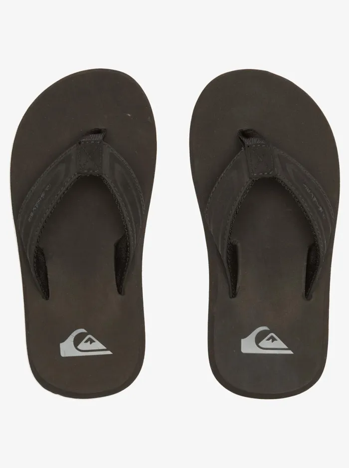 Quiksilver 816 Monkey Wrench Core Sandals Black 1 Boys Sandals Quiksilver 816 Monkey Wrench Core Sandals Black 1 Boys Sandals