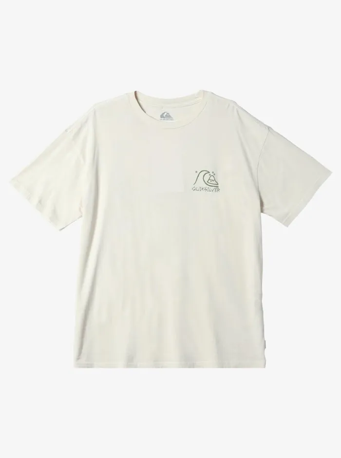 Quiksilver Bag Of Sun TShirt Gardenia Mens Tees