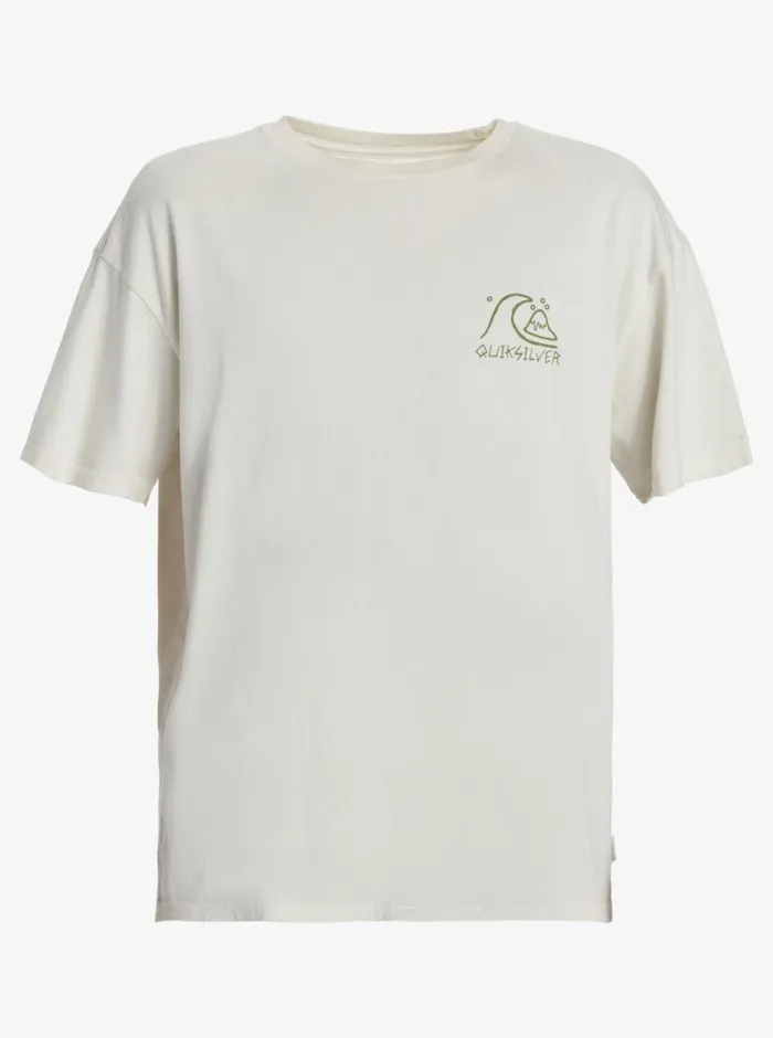Quiksilver Bag Of Sun TShirt Gardenia Mens Tees