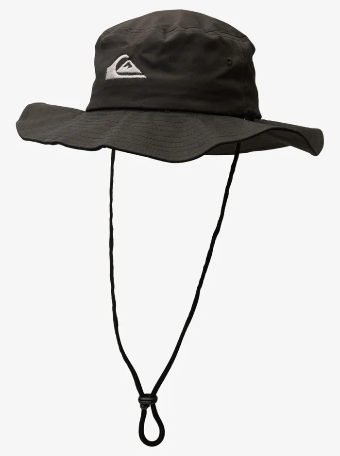Quiksilver Bushmaster Safari Boonie Hat Black Mens Hats Quiksilver Bushmaster Safari Boonie Hat Black Mens Hats