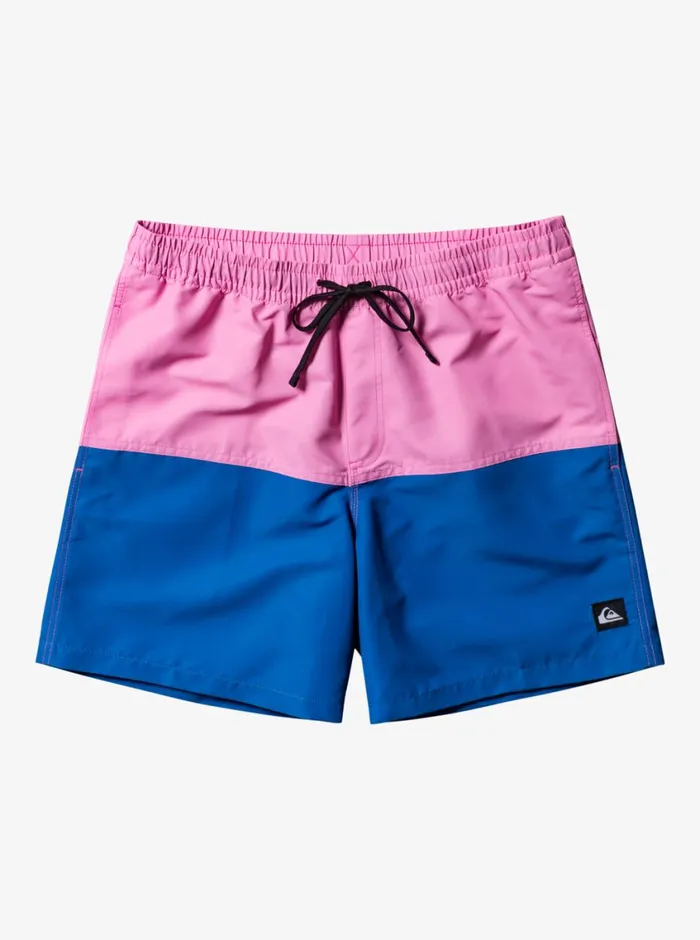 Quiksilver Butt Logo 17034 Volleys Moonlite Mauve Mens Elastic Waist