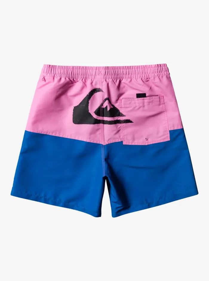 Quiksilver Butt Logo 17034 Volleys Moonlite Mauve Mens Elastic Waist Quiksilver Butt Logo 17034 Volleys Moonlite Mauve Mens Elastic Waist