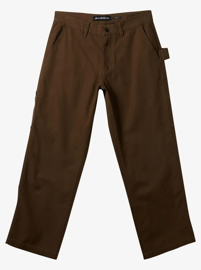 Quiksilver Carpenter Pants Dark Brown Mens Pants