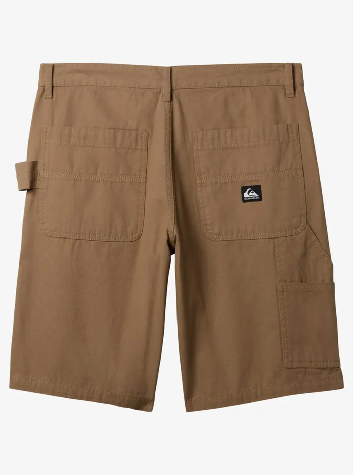 Quiksilver Carpenter Shorts Timber Wolf Mens Shorts and Amphibians Quiksilver Carpenter Shorts Timber Wolf Mens Shorts and Amphibians