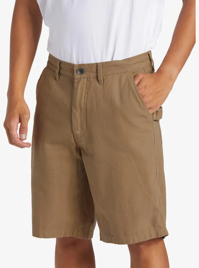 Quiksilver Carpenter Shorts Timber Wolf Mens Shorts and Amphibians Quiksilver Carpenter Shorts Timber Wolf Mens Shorts and Amphibians