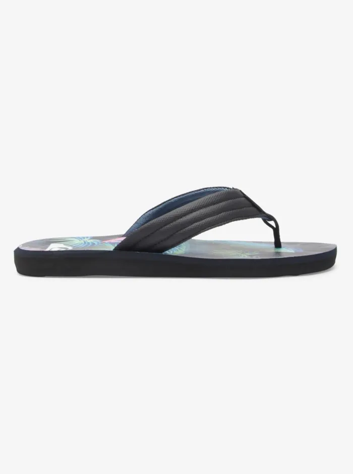 Quiksilver Carver Print Sandals Blackblackblue Mens Sandals Quiksilver Carver Print Sandals Blackblackblue Mens Sandals