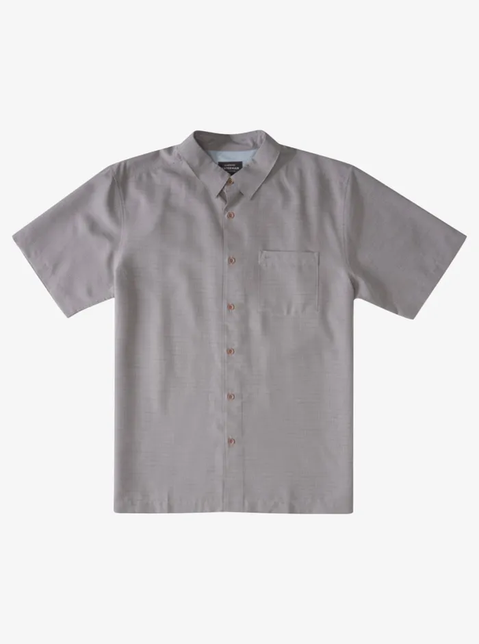 Quiksilver Centinela Premium AntiWrinkle Shirt Flint Gray Centinella MensWaterman Shirts and Polos Quiksilver Centinela Premium AntiWrinkle Shirt Flint Gray Centinella MensWaterman Shirts and Polos