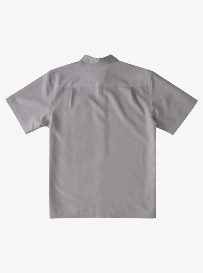 Quiksilver Centinela Premium AntiWrinkle Shirt Flint Gray Centinella MensWaterman Shirts and Polos Quiksilver Centinela Premium AntiWrinkle Shirt Flint Gray Centinella MensWaterman Shirts and Polos