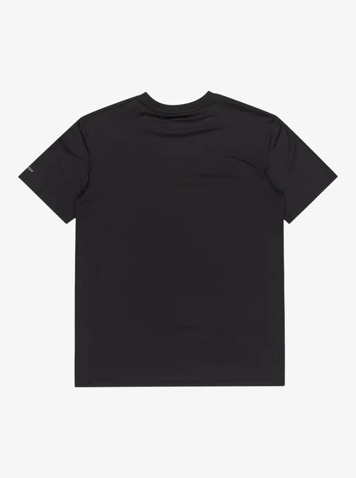 Quiksilver Coastal Run TShirt Black Heather Mens Tees Quiksilver Coastal Run TShirt Black Heather Mens Tees