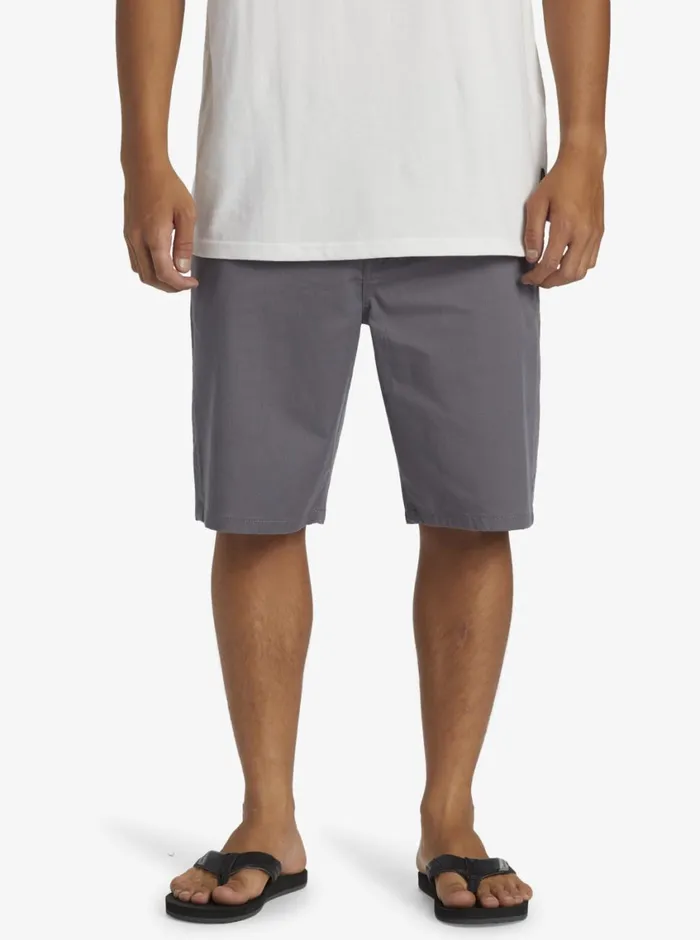 Quiksilver Crest Chino Chino 21034 Shorts Quiet Shade Mens Shorts and Amphibians