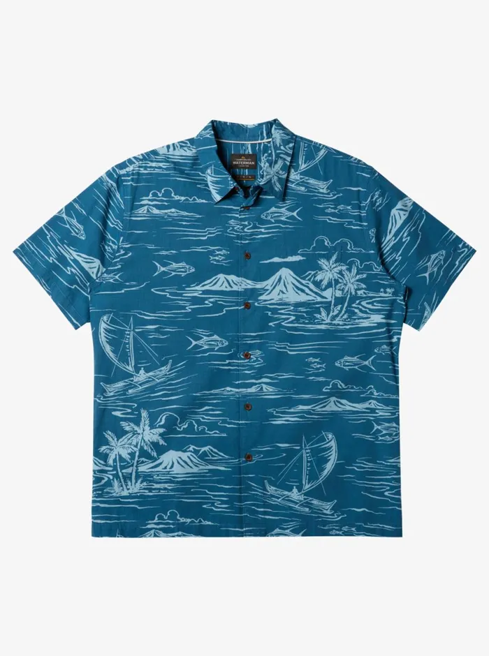 Quiksilver Day Dreamer Woven Shirt Blue Steel Day Dreamer Woven MensWaterman Shirts and Polos