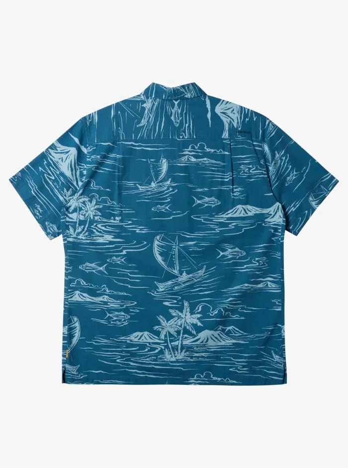 Quiksilver Day Dreamer Woven Shirt Blue Steel Day Dreamer Woven MensWaterman Shirts and Polos Quiksilver Day Dreamer Woven Shirt Blue Steel Day Dreamer Woven MensWaterman Shirts and Polos