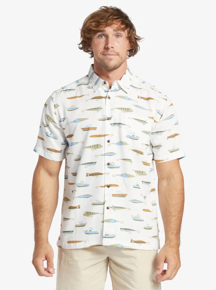 Quiksilver Drag Week Technical Short Sleeve Shirt Tea Drag Week W MensWaterman Shirts and Polos Quiksilver Drag Week Technical Short Sleeve Shirt Tea Drag Week W MensWaterman Shirts and Polos