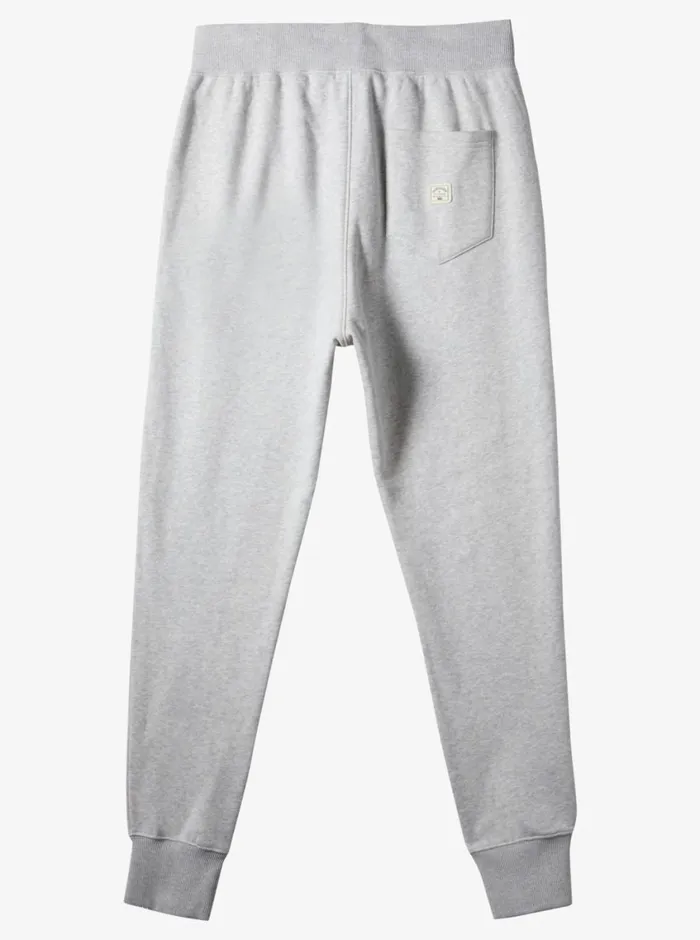 Quiksilver Emboss Slim Joggers Light Grey Heather Mens Pants