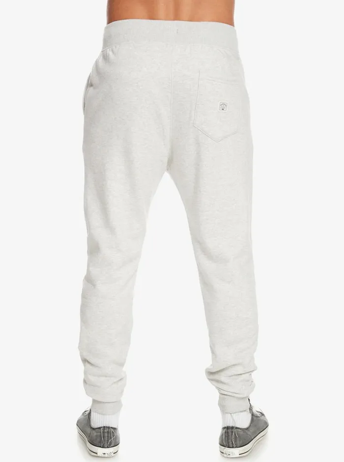 Quiksilver Emboss Slim Joggers Light Grey Heather Mens Pants