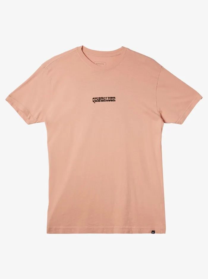Quiksilver Enjoy The Ride TShirt Dusty Pink Mens Tees