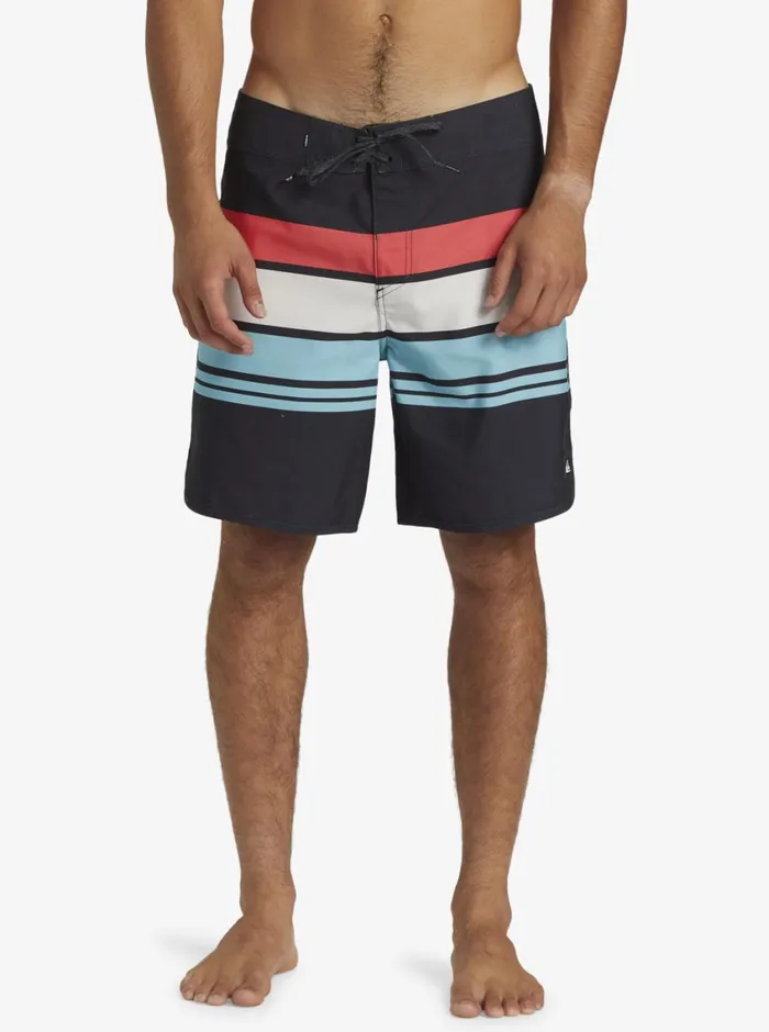 Quiksilver Everyday Stripe 19034 Boardshorts Black Mens Boardshorts Quiksilver Everyday Stripe 19034 Boardshorts Black Mens Boardshorts