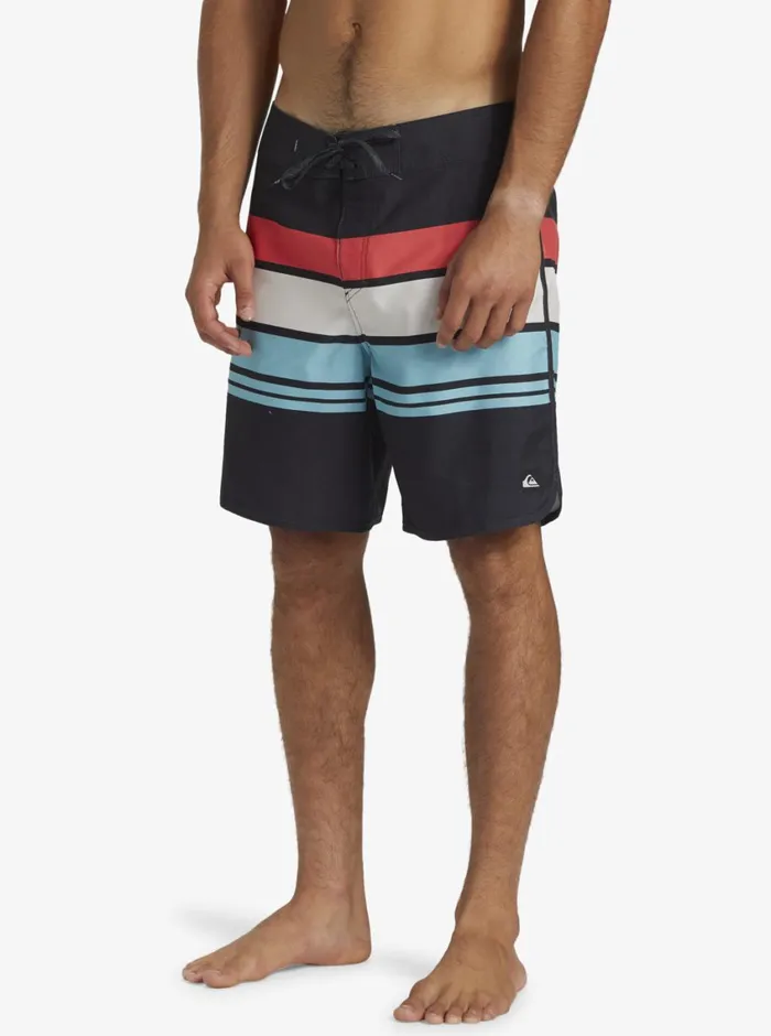 Quiksilver Everyday Stripe 19034 Boardshorts Black Mens Boardshorts Quiksilver Everyday Stripe 19034 Boardshorts Black Mens Boardshorts