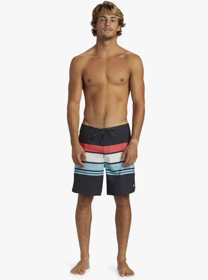 Quiksilver Everyday Stripe 19034 Boardshorts Black Mens Boardshorts Quiksilver Everyday Stripe 19034 Boardshorts Black Mens Boardshorts