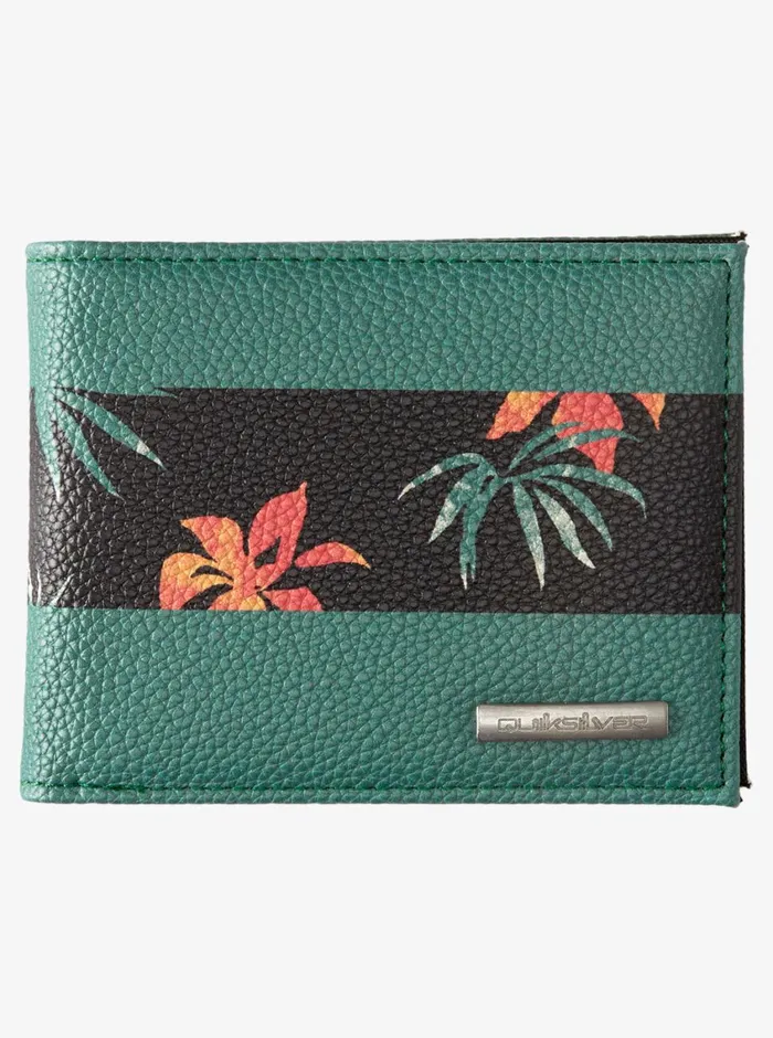 Quiksilver Freshness TriFold Wallet Frosty Spruce Mens Wallets