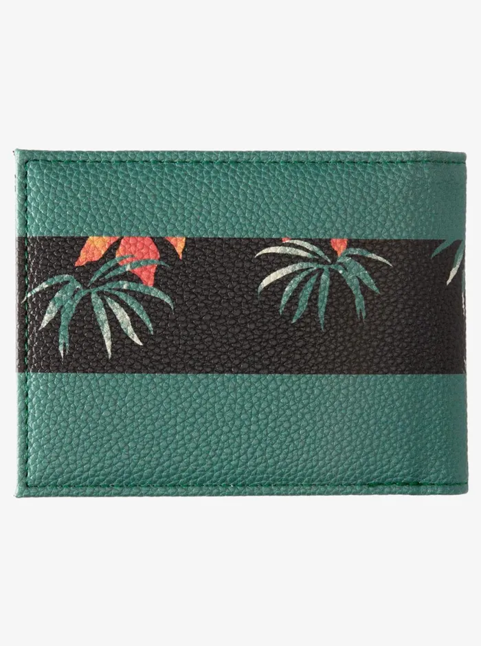 Quiksilver Freshness TriFold Wallet Frosty Spruce Mens Wallets Quiksilver Freshness TriFold Wallet Frosty Spruce Mens Wallets