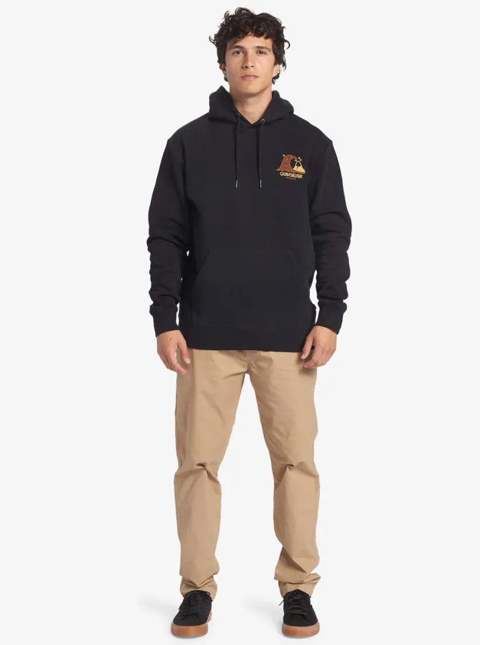 Quiksilver Generator Pullover Fleece Crew Neck Sweatshirt Black Mens Sweatshirts and Hoodies Quiksilver Generator Pullover Fleece Crew Neck Sweatshirt Black Mens Sweatshirts and Hoodies