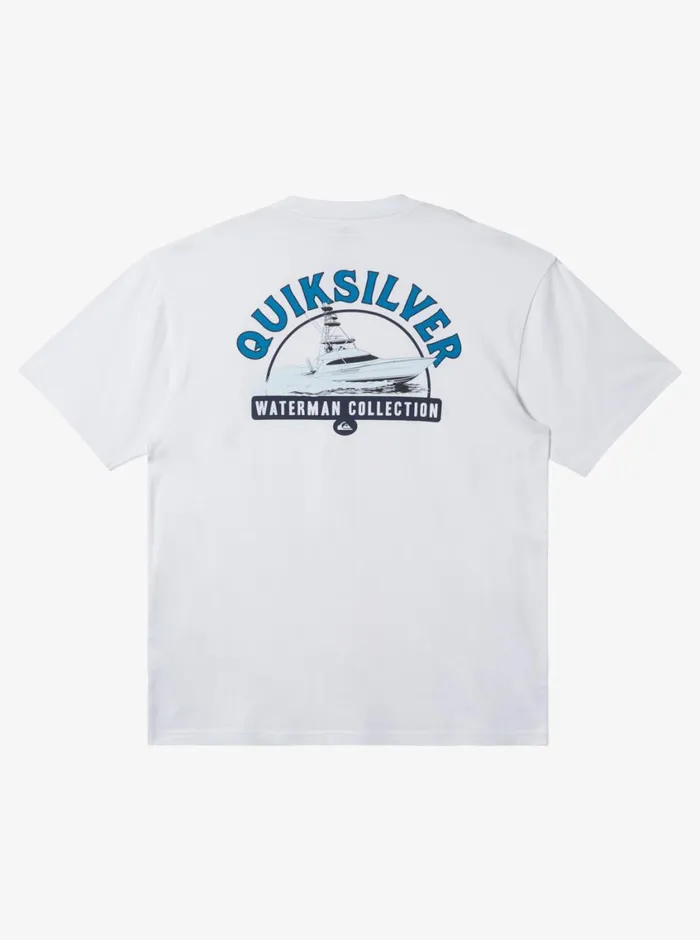 Quiksilver Heading Out QTShirt White MensWaterman Tees Quiksilver Heading Out QTShirt White MensWaterman Tees