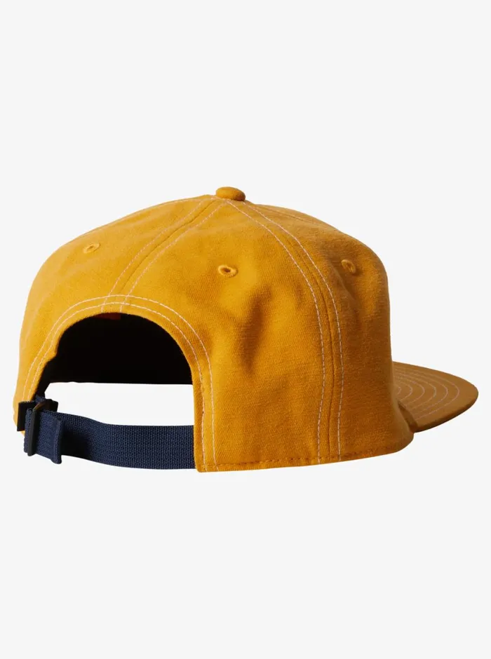 Quiksilver Heritage Cap Snapback Hat Mustard Mens Hats