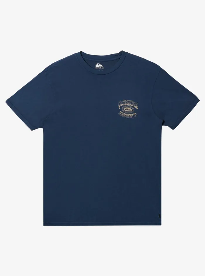 Quiksilver Highlight Reel TShirt Midnight Navy Mens Tees