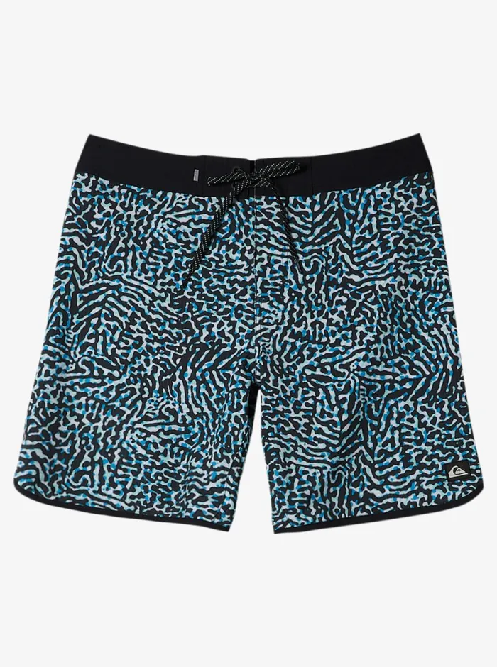 Quiksilver Highline Scallop 19034 Boardshorts Swedish Blue Mens Boardshorts
