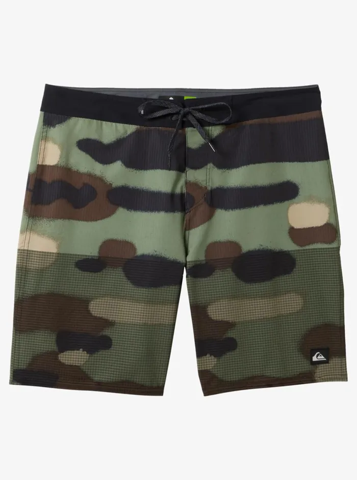 Quiksilver Highline Straight Leg 19034 Boardshorts Camo Mens Boardshorts