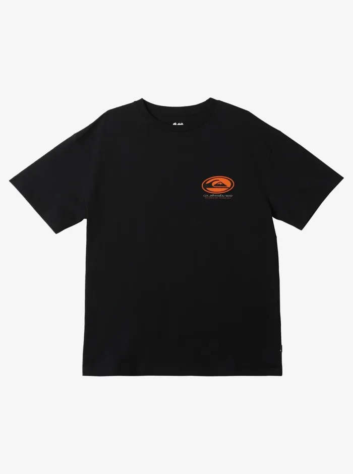 Quiksilver Honeycomb Short Sleeve TShirt Black Mens Tees