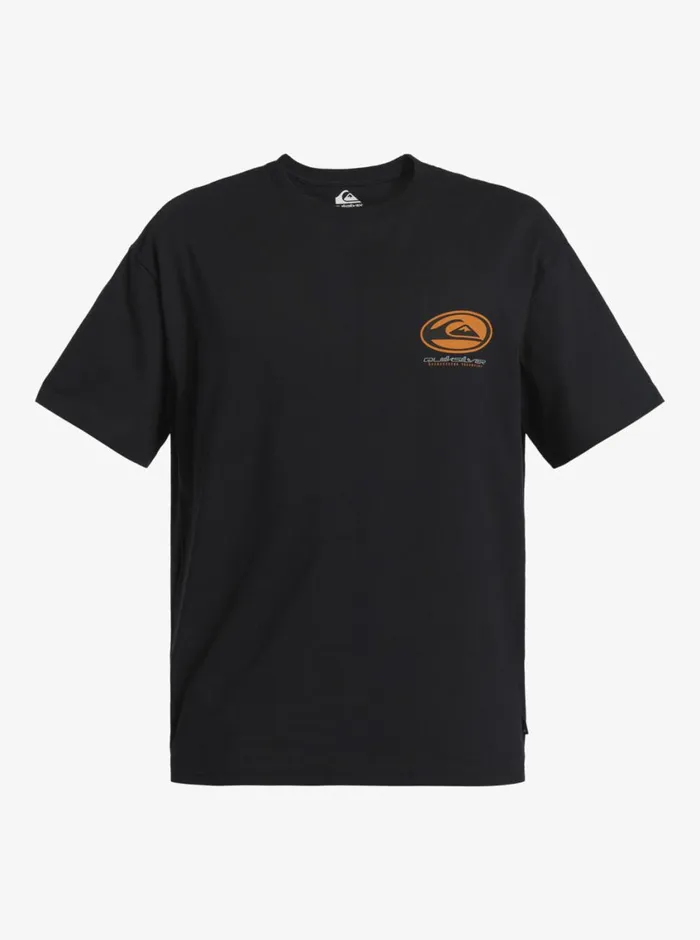 Quiksilver Honeycomb Short Sleeve TShirt Black Mens Tees Quiksilver Honeycomb Short Sleeve TShirt Black Mens Tees