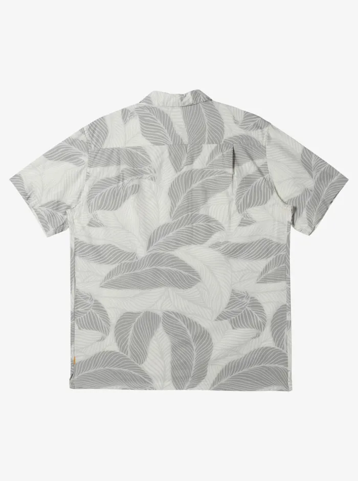 Quiksilver Leafer Madness Woven Shirt Steel Leafer Madness Woven MensWaterman Shirts and Polos Quiksilver Leafer Madness Woven Shirt Steel Leafer Madness Woven MensWaterman Shirts and Polos