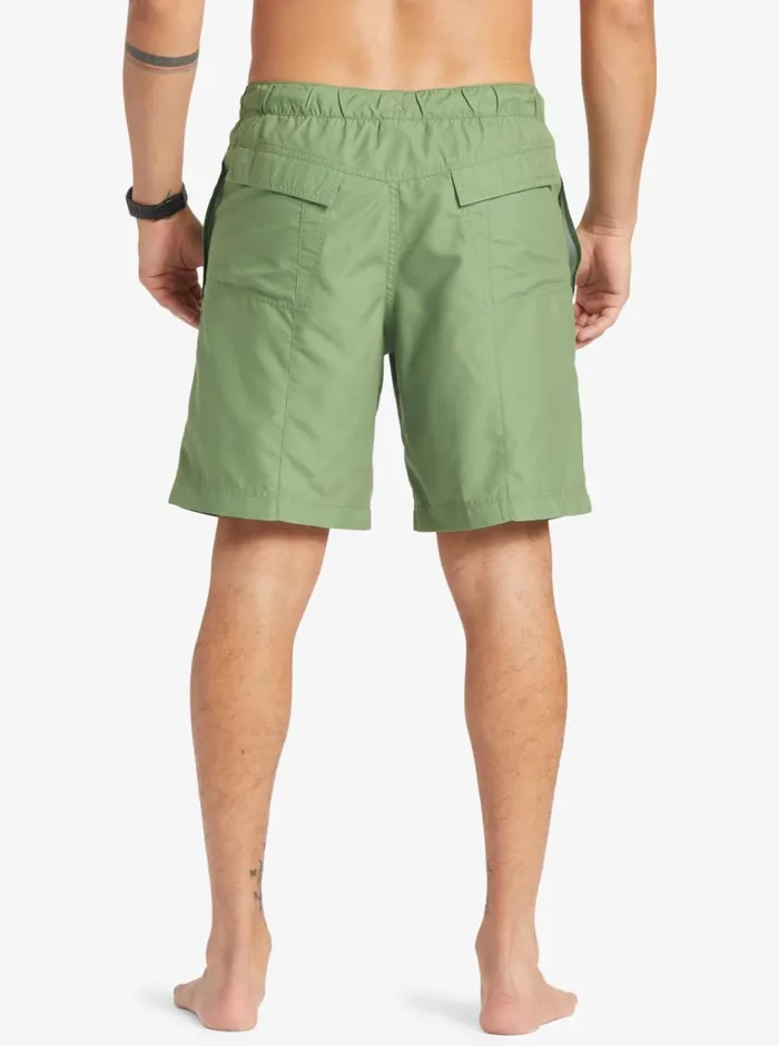 Quiksilver Made Better 185034 Amphibian Boardshorts Dill Mens Shorts and Amphibians