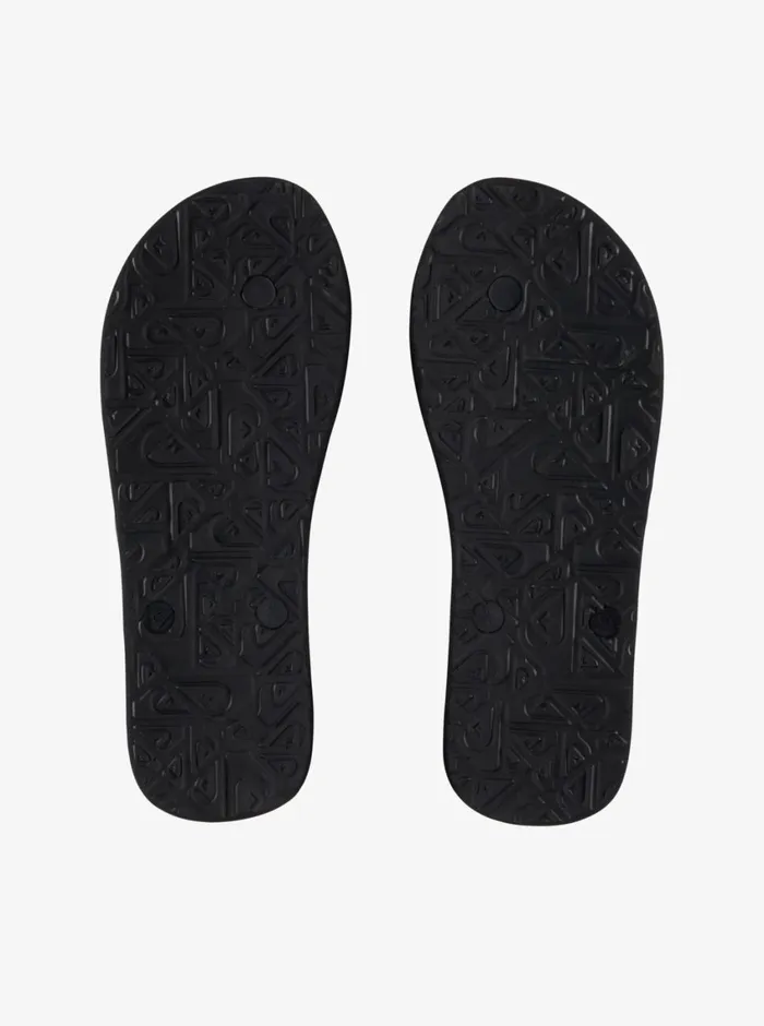 Quiksilver Molokai Core FlipFlops Black 1 Mens Sandals Quiksilver Molokai Core FlipFlops Black 1 Mens Sandals
