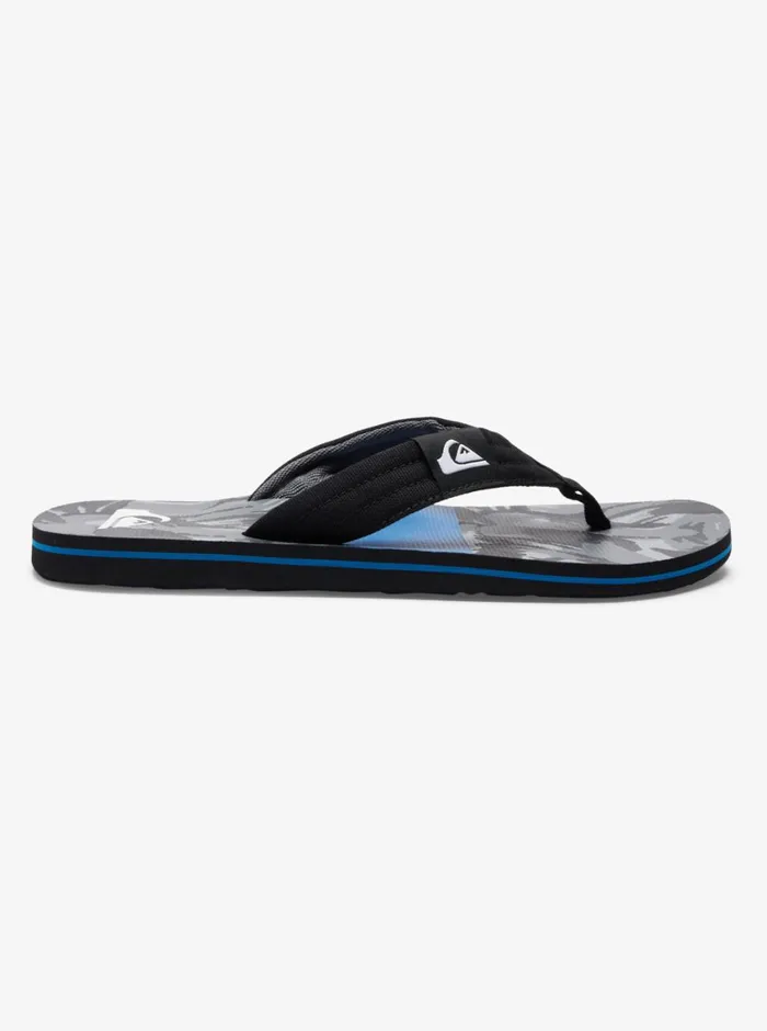 Quiksilver Molokai Layback Sandals Blackblackgrey Mens Sandals Quiksilver Molokai Layback Sandals Blackblackgrey Mens Sandals