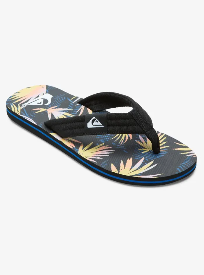 Quiksilver Molokai Layback Sandals Blackbluepink Mens Sandals