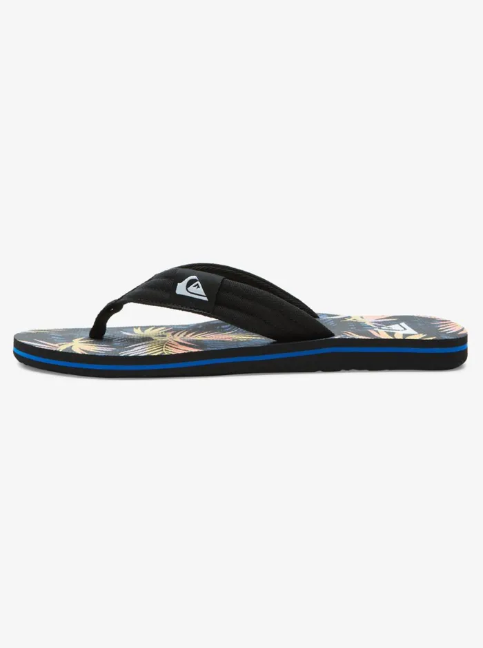 Quiksilver Molokai Layback Sandals Blackbluepink Mens Sandals Quiksilver Molokai Layback Sandals Blackbluepink Mens Sandals