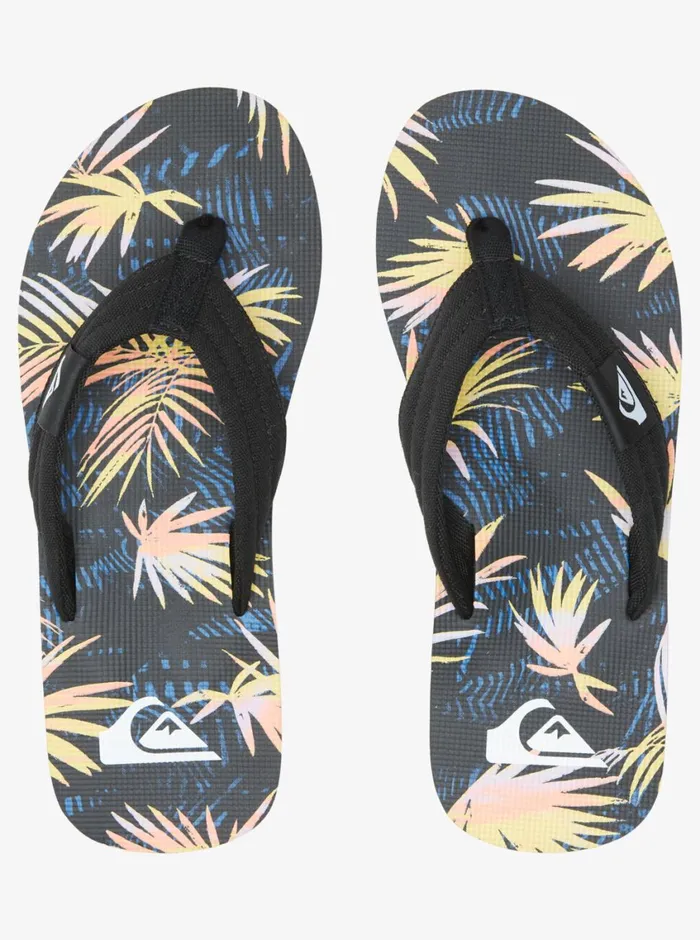 Quiksilver Molokai Layback Sandals Blackbluepink Mens Sandals Quiksilver Molokai Layback Sandals Blackbluepink Mens Sandals