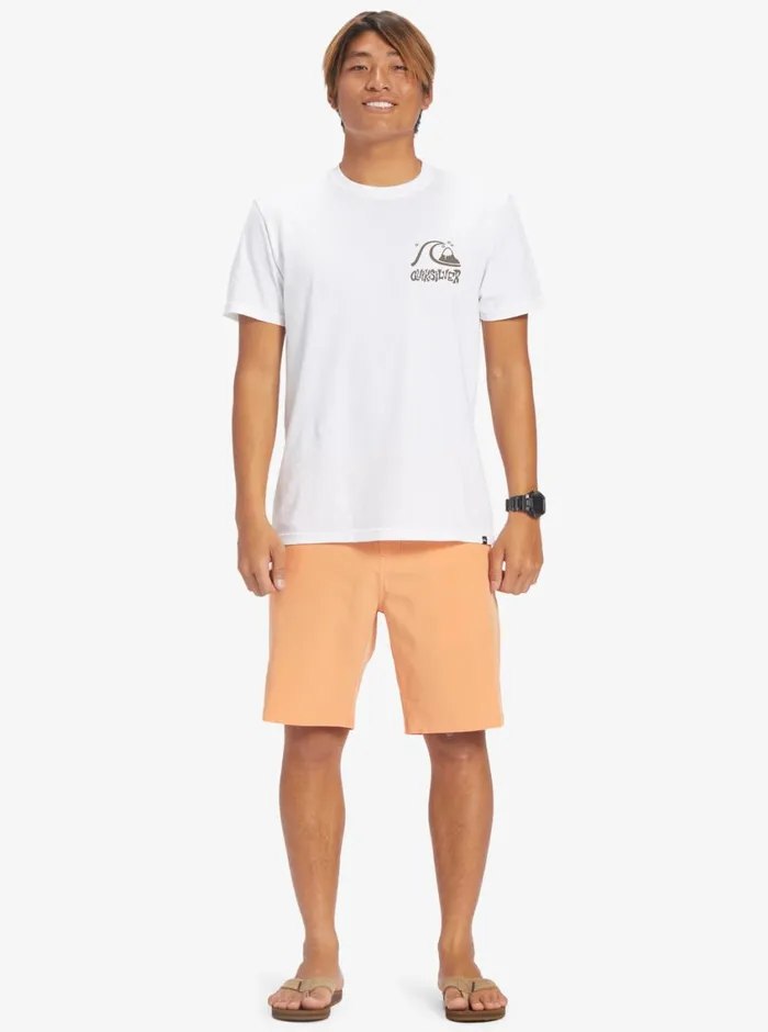 Quiksilver Ocean Union Amphibian 20034 Hybrid Shorts Copper Tan Mens Shorts and Amphibians