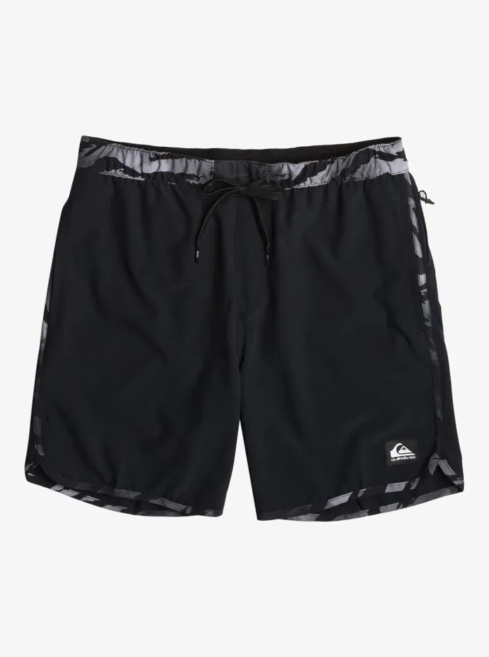 Quiksilver Omni Scallop 17034 Amphibian Boardshorts Black Mens Shorts and Amphibians Quiksilver Omni Scallop 17034 Amphibian Boardshorts Black Mens Shorts and Amphibians