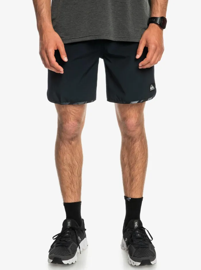 Quiksilver Omni Scallop 17034 Amphibian Boardshorts Black Mens Shorts and Amphibians Quiksilver Omni Scallop 17034 Amphibian Boardshorts Black Mens Shorts and Amphibians