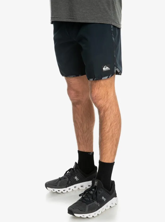Quiksilver Omni Scallop 17034 Amphibian Boardshorts Black Mens Shorts and Amphibians Quiksilver Omni Scallop 17034 Amphibian Boardshorts Black Mens Shorts and Amphibians
