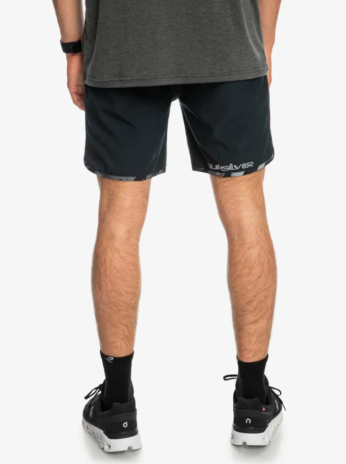 Quiksilver Omni Scallop 17034 Amphibian Boardshorts Black Mens Shorts and Amphibians Quiksilver Omni Scallop 17034 Amphibian Boardshorts Black Mens Shorts and Amphibians