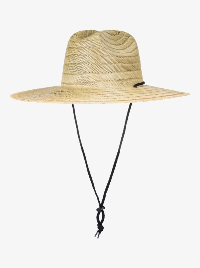 Quiksilver Pierside Straw Lifeguard Hat Natural Mens Hats Quiksilver Pierside Straw Lifeguard Hat Natural Mens Hats
