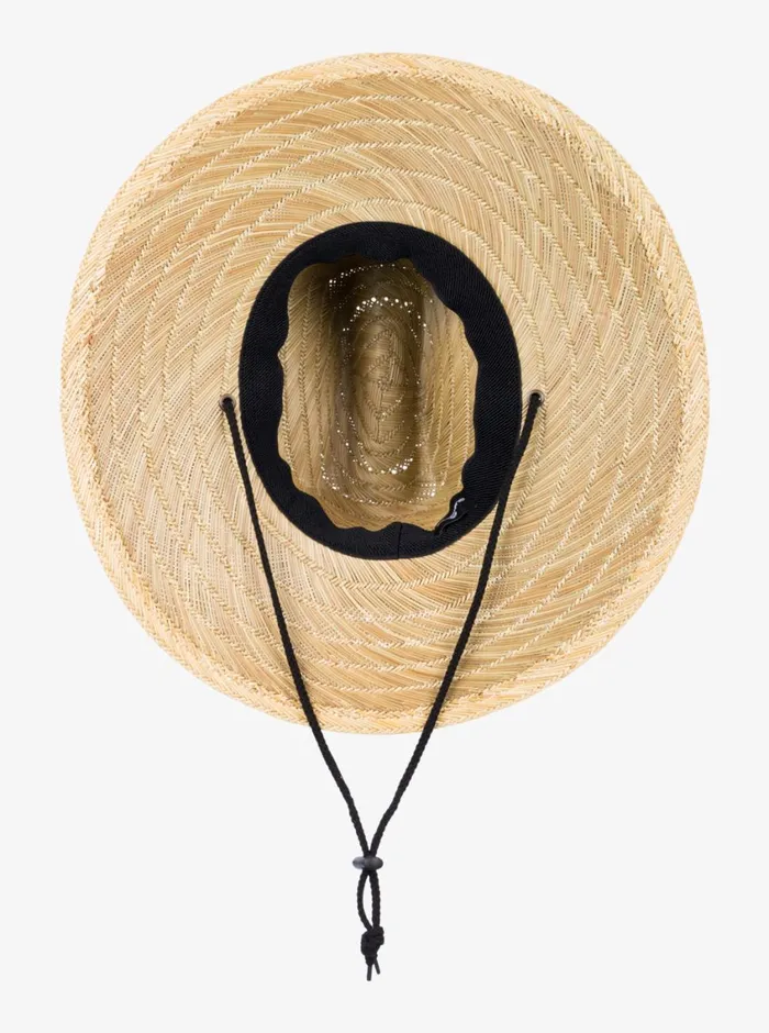 Quiksilver Pierside Straw Lifeguard Hat Natural Mens Hats Quiksilver Pierside Straw Lifeguard Hat Natural Mens Hats