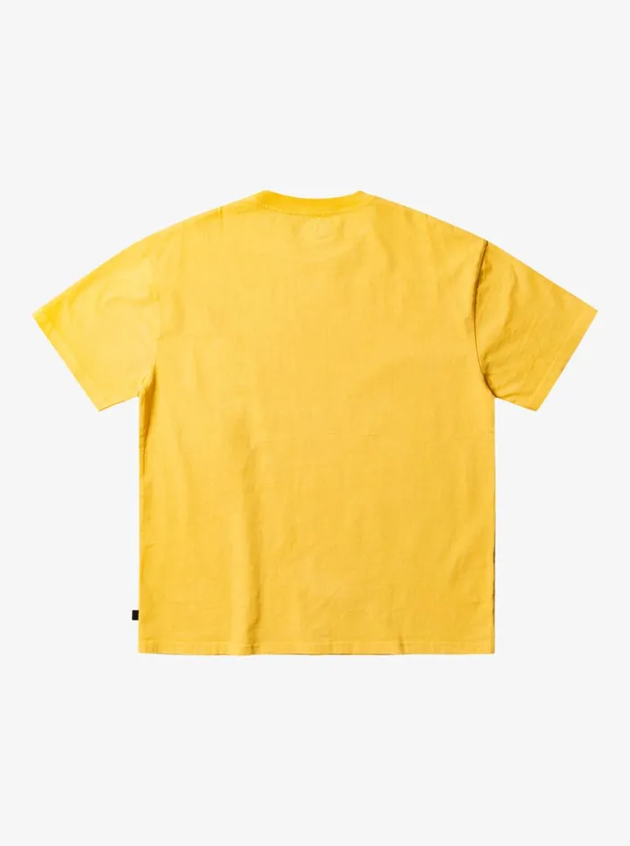 Quiksilver Quik International TShirt Yolk Yellow Mens Tees Quiksilver Quik International TShirt Yolk Yellow Mens Tees