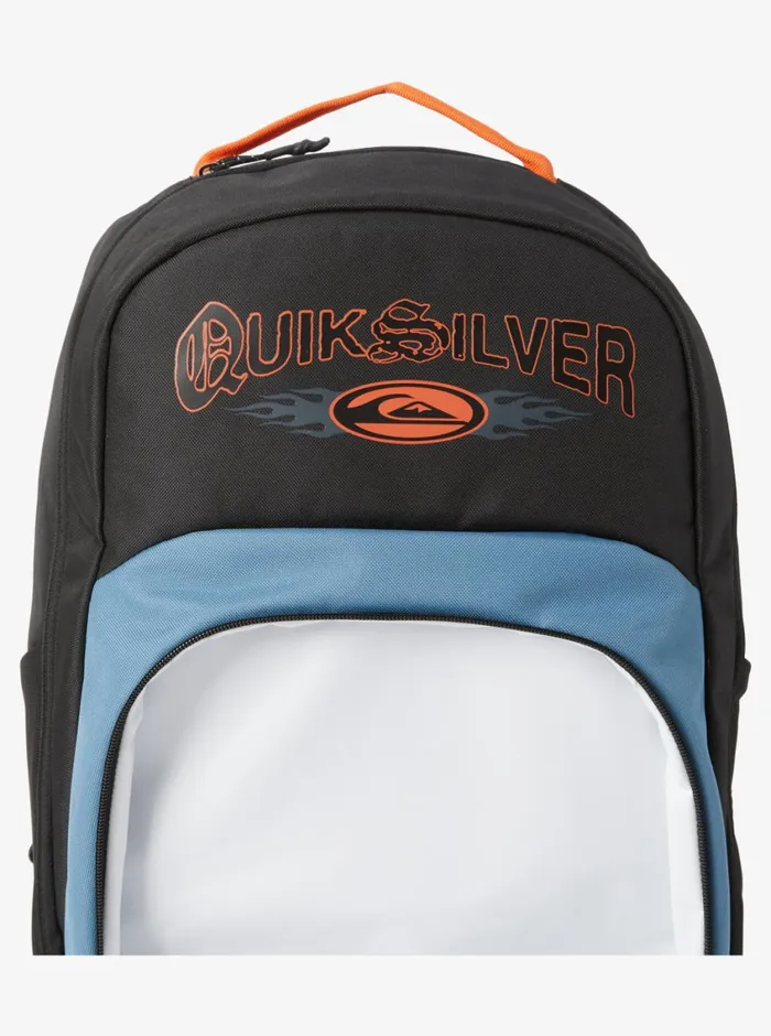 Quiksilver Schoolie Cooler 20 Insulated Backpack Blue Shadow MensBoys Backpacks and Bags Quiksilver Schoolie Cooler 20 Insulated Backpack Blue Shadow MensBoys Backpacks and Bags